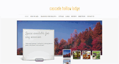 Desktop Screenshot of cascadehollow.com